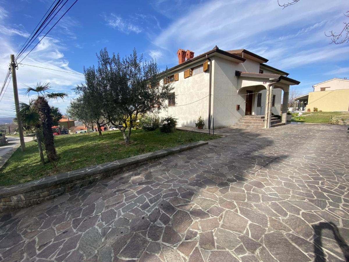 Sea View Istrian Countryside Apartment - Rota Dragonja ภายนอก รูปภาพ
