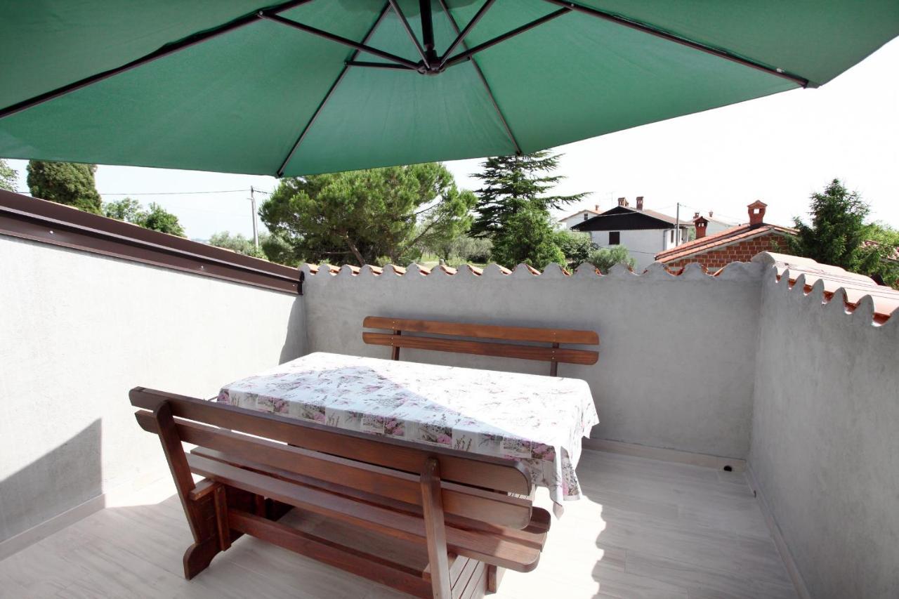 Sea View Istrian Countryside Apartment - Rota Dragonja ภายนอก รูปภาพ
